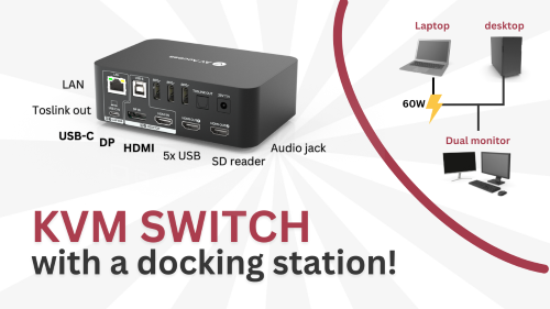 best KVM switch with docking